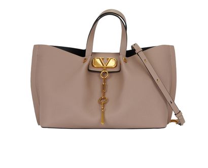 Medium VLogo Escape Tote Bag, front view
